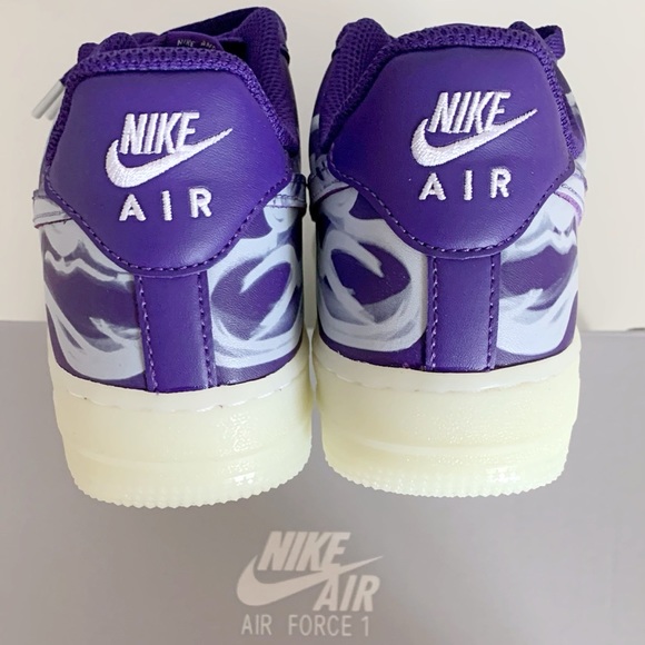Nike Air Force 1❌SOLD🎁 AF1 07 Skeletons WMNS size 7 NEW - Picture 7 of 10
